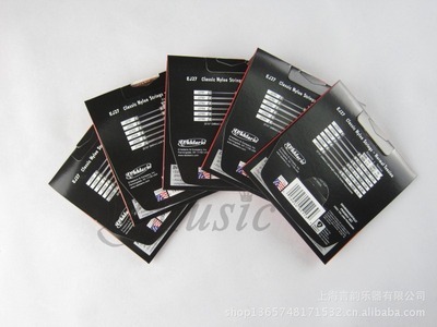 【貿(mào)易出口 達(dá)達(dá)里奧古典吉他弦 D'Addario 古典琴弦 OEM代加工貼牌】價格,廠家,圖片,樂器配件,上海言韻樂器-